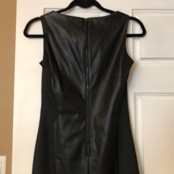 Faux leather black dress - Picture 6 of 6